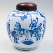 CHINESE BLUE AND WHITE PORCELA