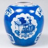 CHINESE BLUE AND WHITE PORCELA