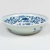 CHINESE BLUE AND WHITE PORCELA