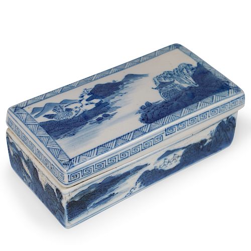 CHINESE BLUE AND WHITE