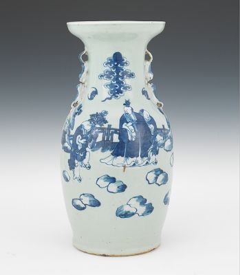 Chinese Blue and White Vase with