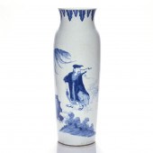 CHINESE BLUE AND WHITE VASE Ch