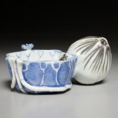CHINESE BLUE AND WHITE WATER D