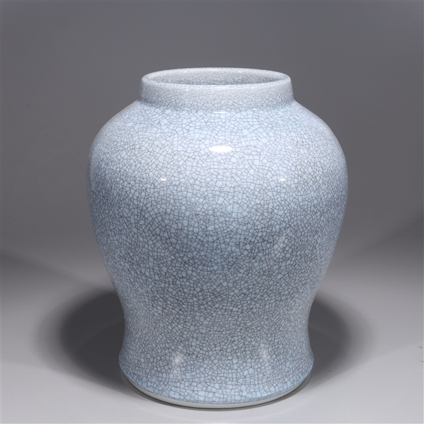 Chinese blue crackle glazed