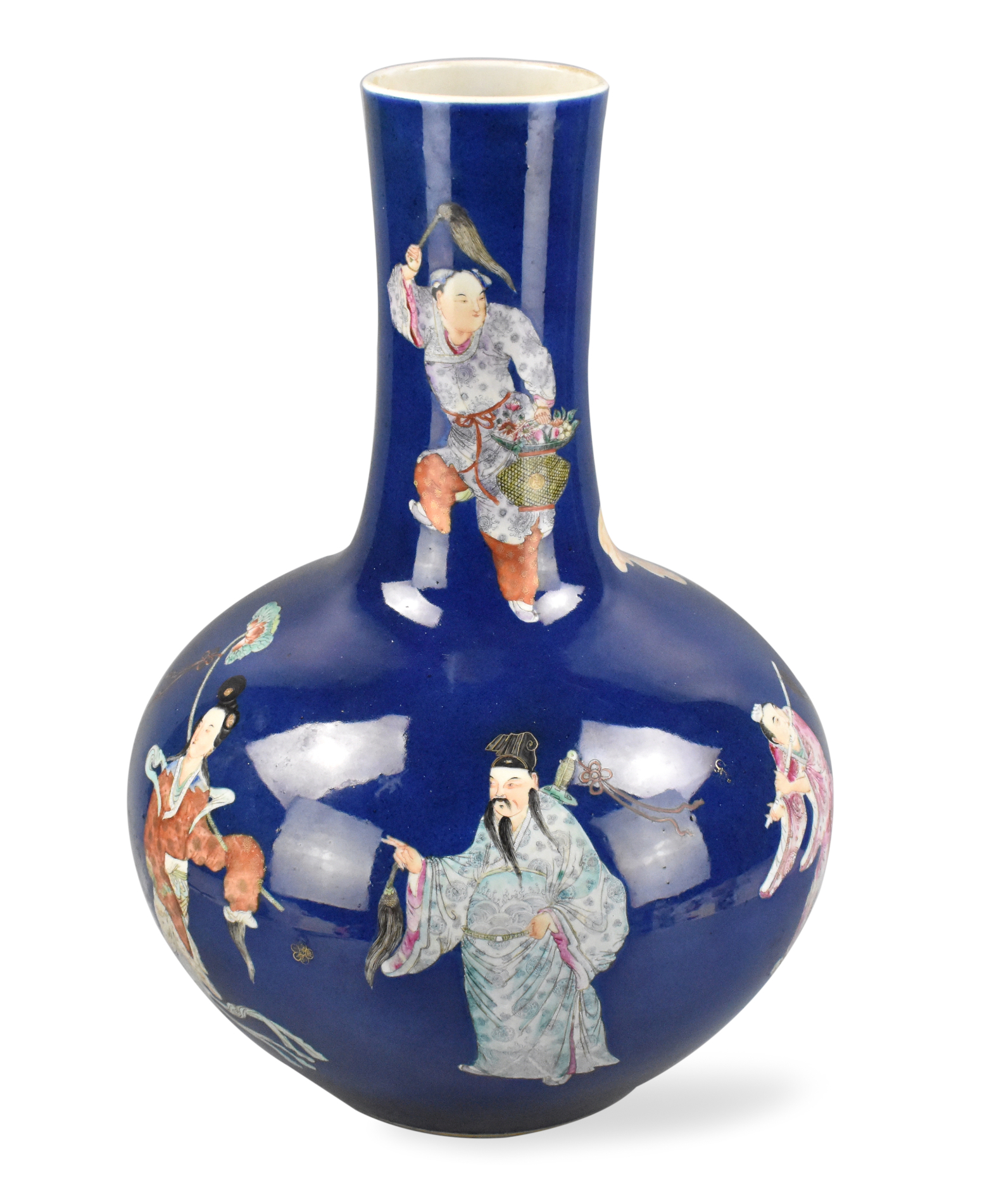 CHINESE BLUE& FAMILLE ROSE 8