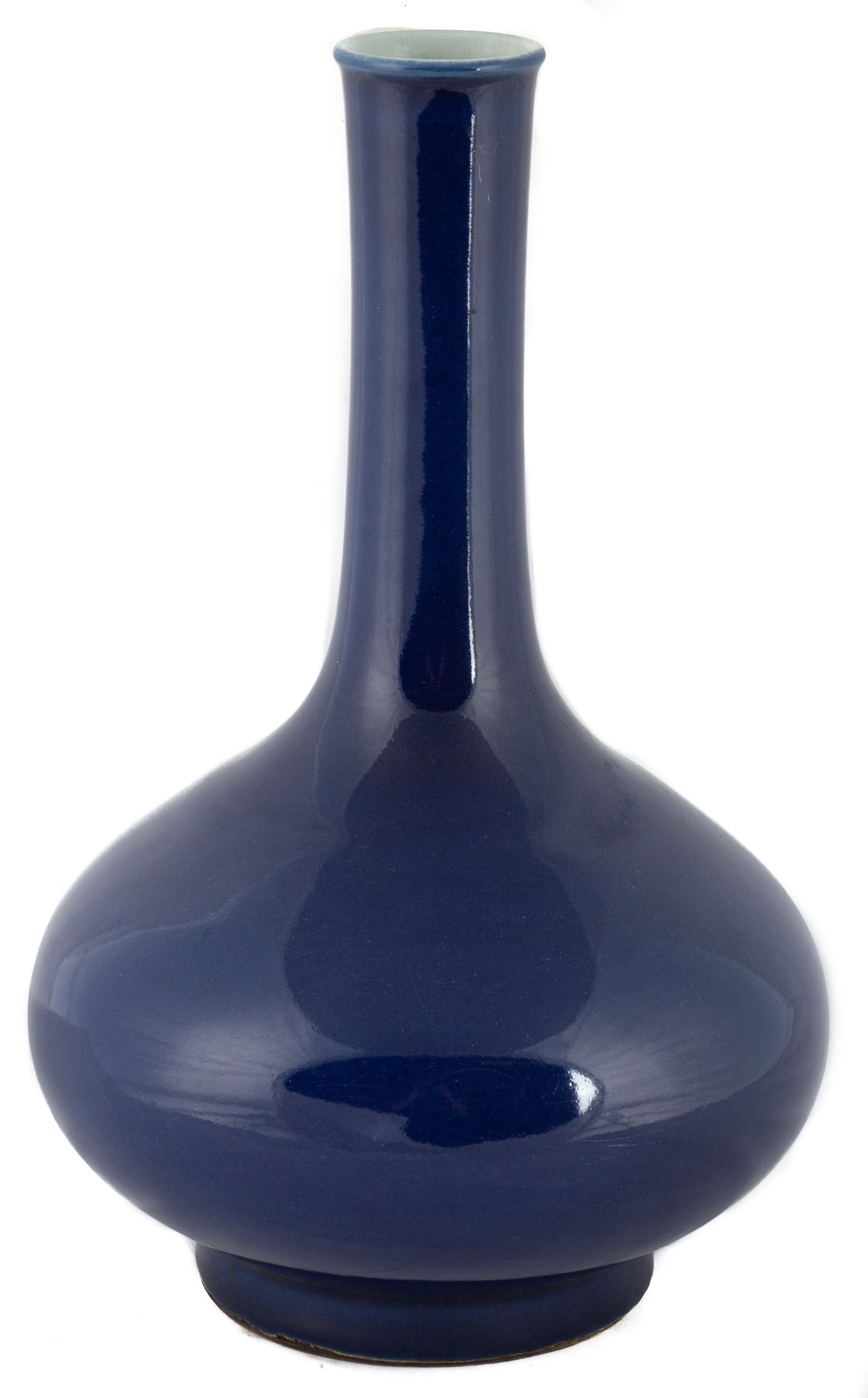 CHINESE BLUE GLAZE PORCELAIN VASE
