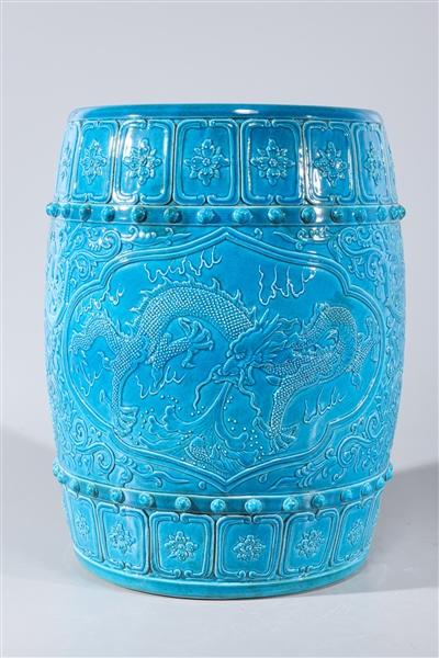 Chinese blue glazed porcelain