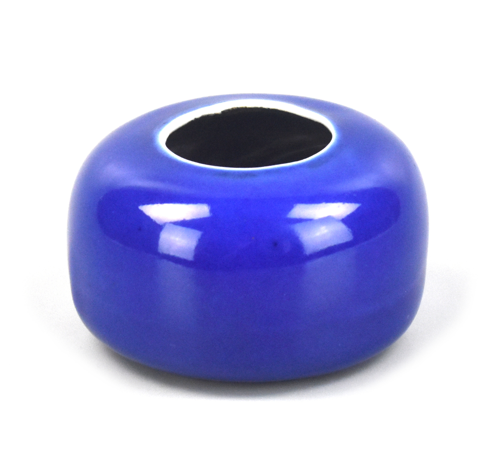 CHINESE BLUE GLAZED WATERPOT,