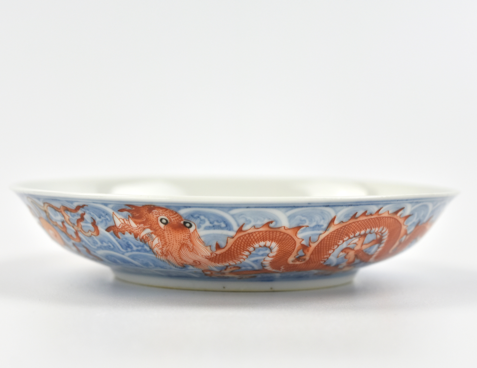 CHINESE BLUE & IRON RED "DRAGON"