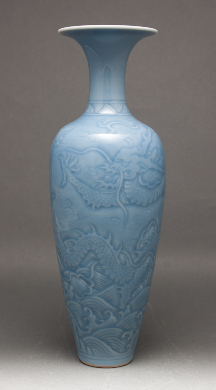Chinese blue monochrome porcelain