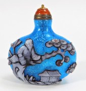 CHINESE BLUE SNOWFLAKE PEKING