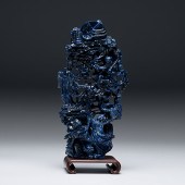 Chinese Blue Sodalite Figural
