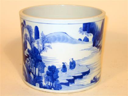 Chinese blue underglazed Kangxi