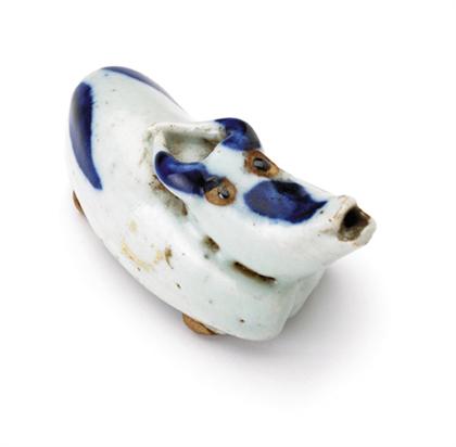 Chinese blue underglazed water