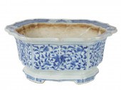 CHINESE BLUE & WHITE CERAMIC J