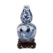 CHINESE BLUE & WHITE DOUBLE GO