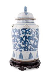 CHINESE BLUE & WHITE DRAGON GI