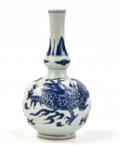 CHINESE BLUE & WHITE DRAGON GO