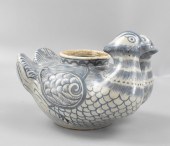 CHINESE BLUE & WHITE DUCK WATE
