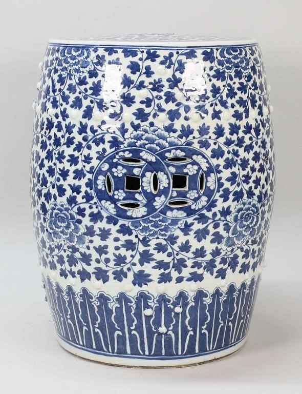 CHINESE BLUE & WHITE GARDEN