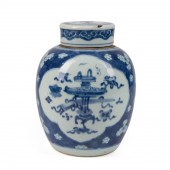 CHINESE BLUE & WHITE GINGER JA