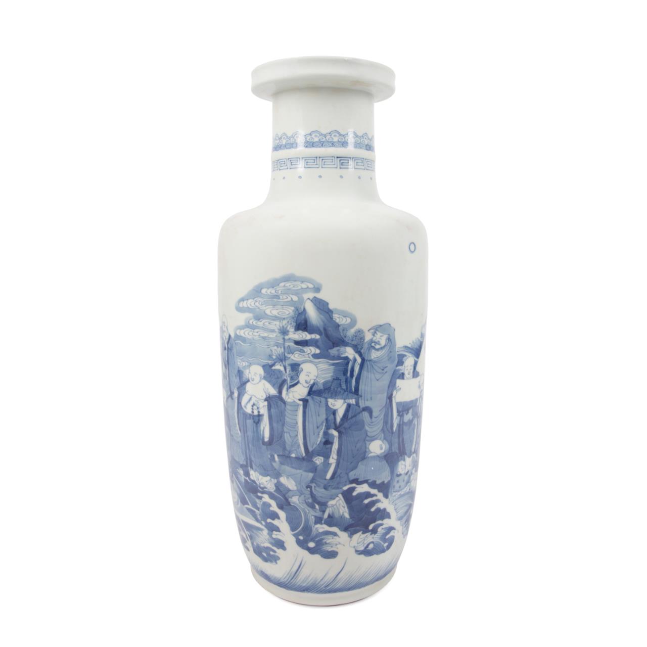 CHINESE BLUE & WHITE IMMORTALS