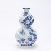 CHINESE BLUE & WHITE IMMORTALS