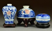 Chinese Blue-White & Iron Red