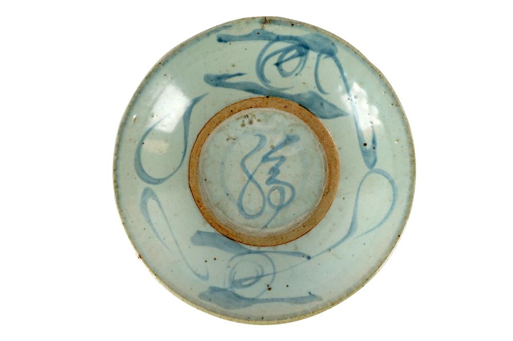 CHINESE BLUE & WHITE MING PORCELAIN