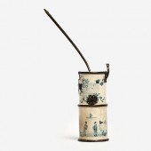 CHINESE BLUE & WHITE OPIUM WAT