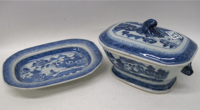 CHINESE BLUE & WHITE PORCELAIN