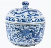 CHINESE BLUE & WHITE PORCELAIN