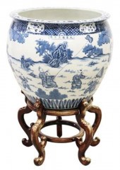 CHINESE BLUE & WHITE PORCELAIN