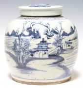 CHINESE BLUE & WHITE PORCELAIN