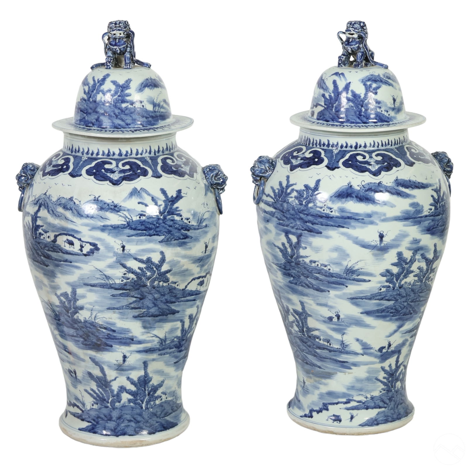 CHINESE BLUE & WHITE PORCELAIN