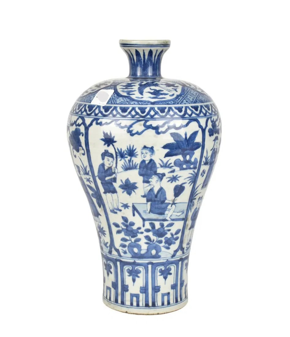CHINESE BLUE & WHITE PORCELAIN