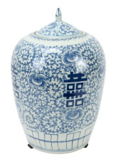 CHINESE BLUE & WHITE PORCELAIN