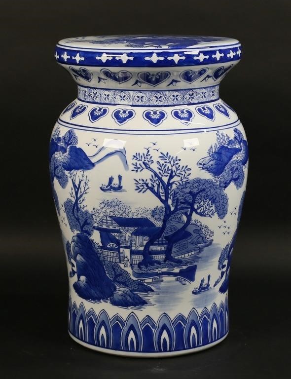 CHINESE BLUE & WHITE PORCELAIN
