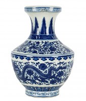 CHINESE BLUE & WHITE PORCELAIN