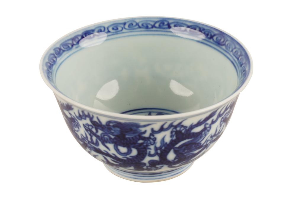 CHINESE BLUE & WHITE PORCELAIN