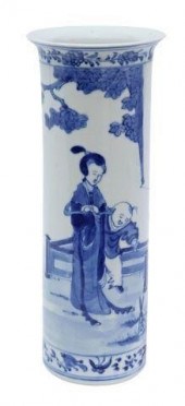 CHINESE BLUE & WHITE PORCELAIN