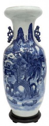 CHINESE BLUE & WHITE PORCELAIN