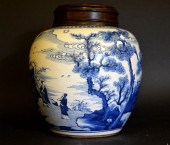 CHINESE BLUE & WHITE PORCELAIN