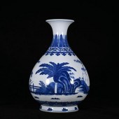CHINESE BLUE & WHITE PORCELAIN