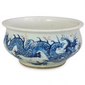 CHINESE BLUE & WHITE PORCELAIN