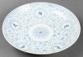 CHINESE BLUE & WHITE PORCELAIN