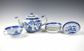 CHINESE BLUE & WHITE TEAPOT SE
