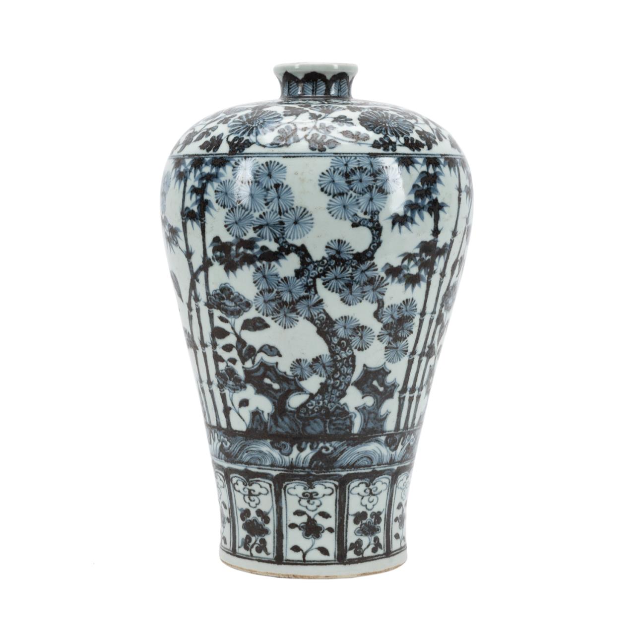 CHINESE BLUE & WHITE THREE