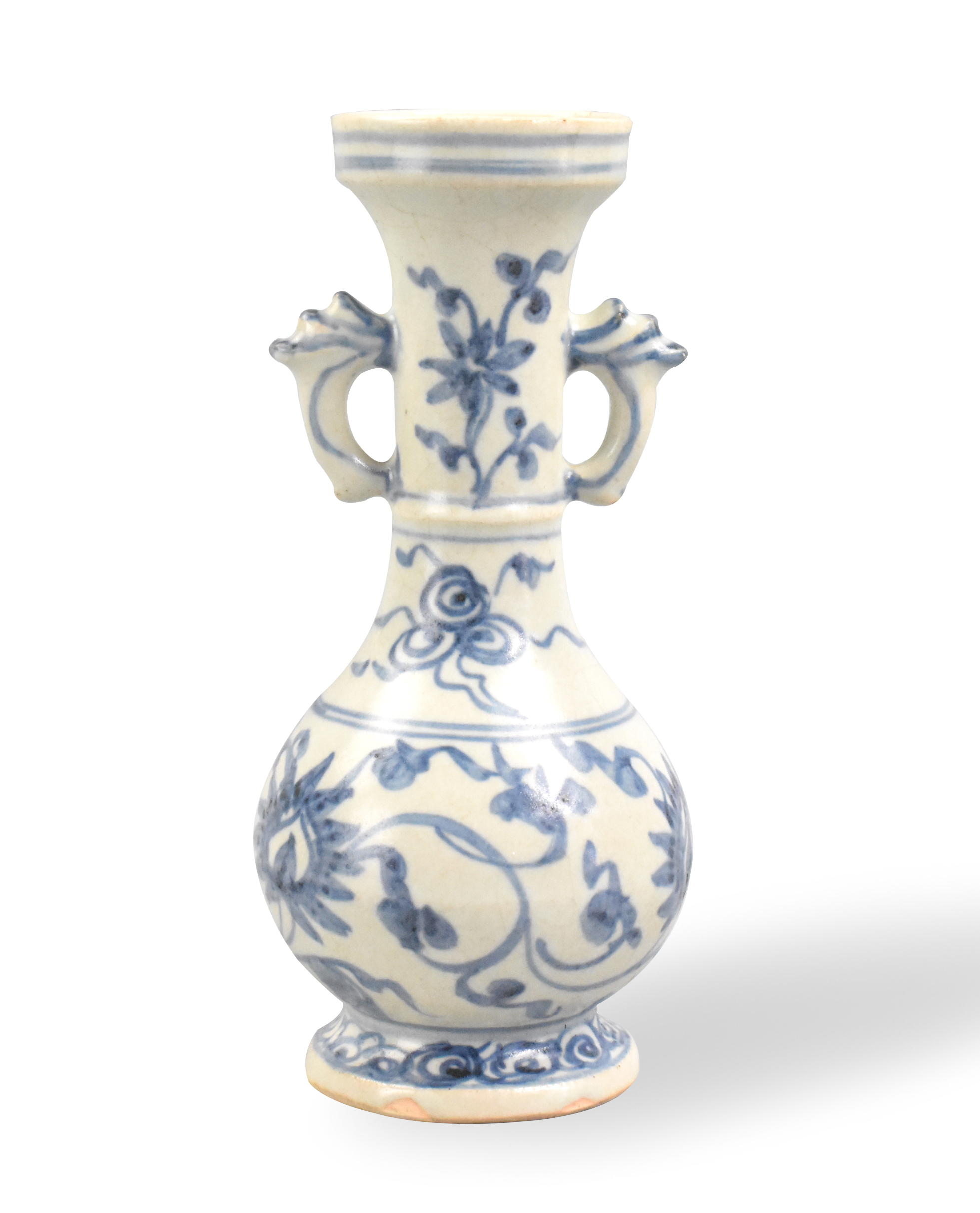 CHINESE BLUE & WHITE VASE ,MING