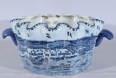 CHINESE BLUE/WHITE PLANTER, VI